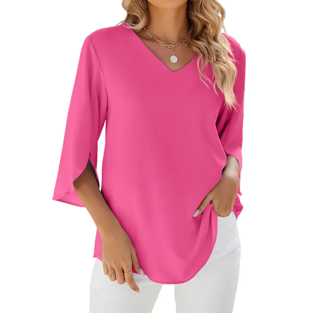 Stijlvolle blouse met lange mouwen voor dames